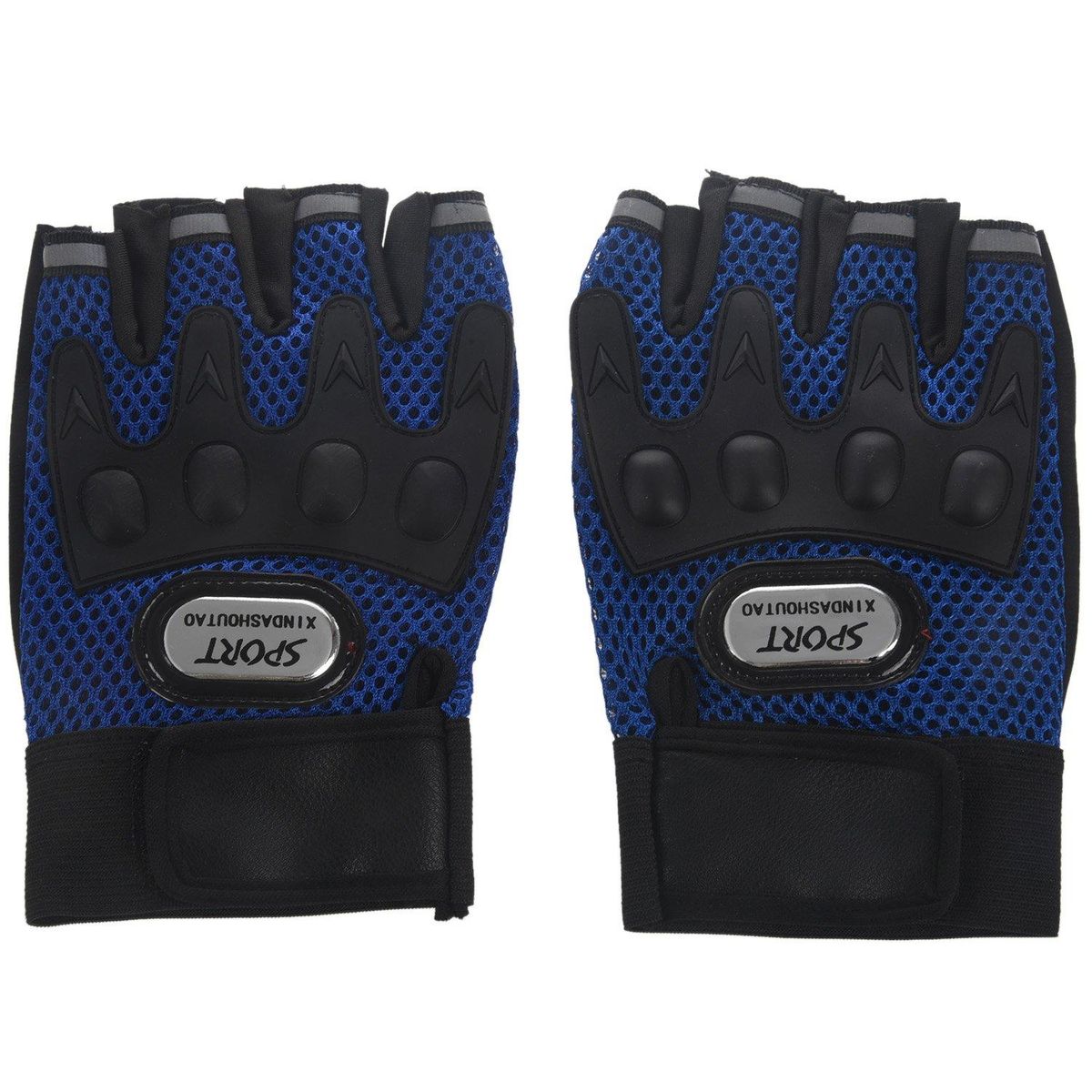 Men and Women Trend Sports Half Finger Gloves Finger Gloves