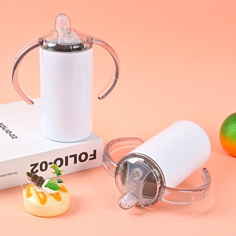 Stainless Steel Insulated Sippy Cups With Handles (Toddlers