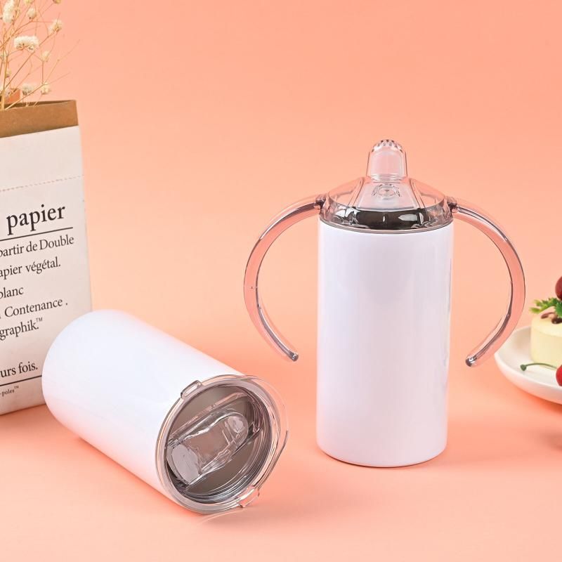 Stainless Steel Insulated Sippy Cups With Handles (Toddlers