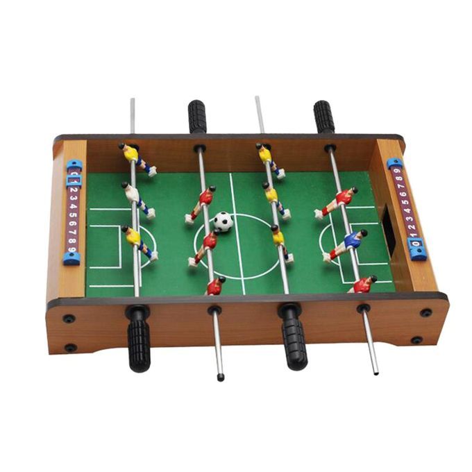 Portable Kids Mini Foosball Football Tabletop Soccer Ball Game Table