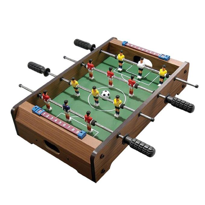 Portable Kids Mini Foosball Football Tabletop Soccer Ball Game Table