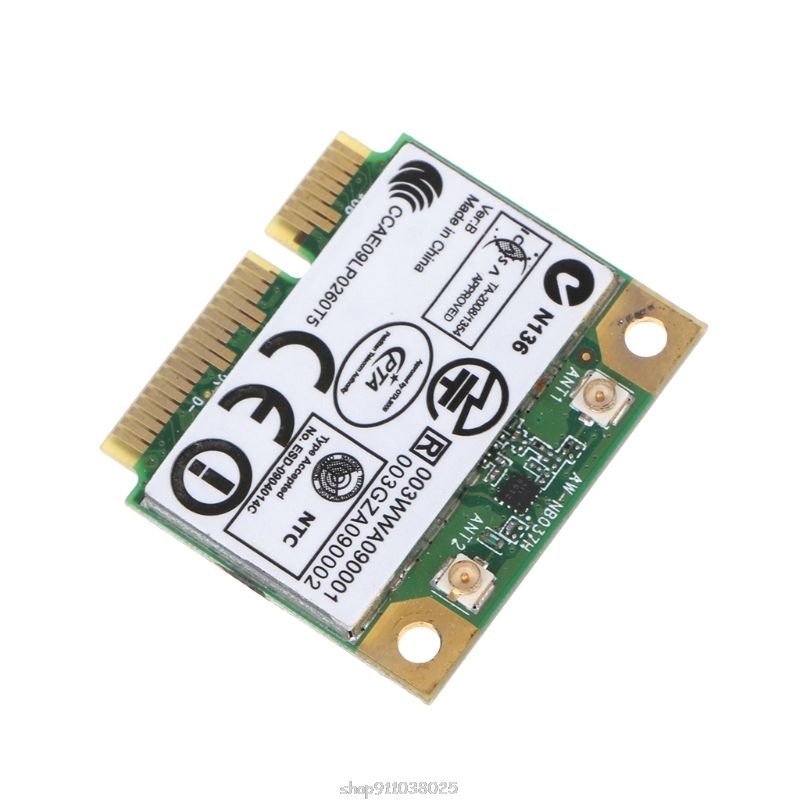 For Azurewave AW-NB037H 802.11nbg + Bluetooth 3.0 Wireless