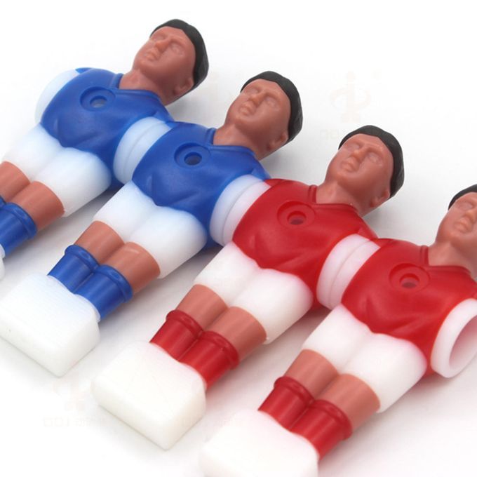 4 Pieces Foosball Men Man Football Players Tournament 2 Red 2 Blue