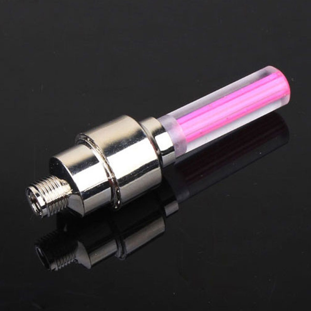Tire Valve Cap Lamp Anti Corrosion LED Wheel Light Red