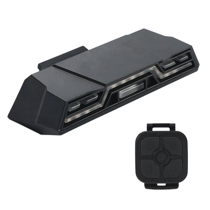 Bike Tail Light USB Wireless Remote Control LED For Road Mountain