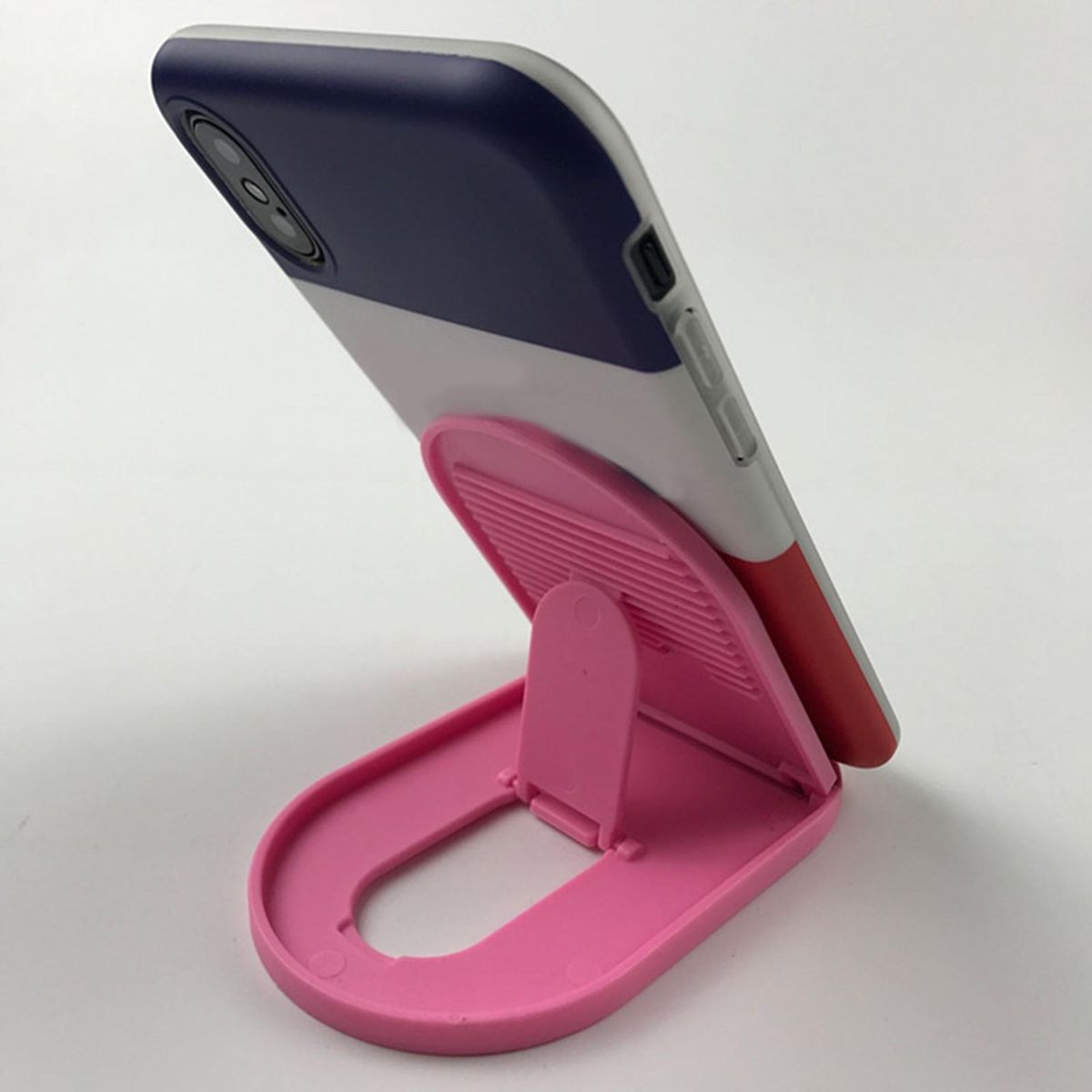 2Pcs Phone Brackets Phone Holder Desk Stands Pink