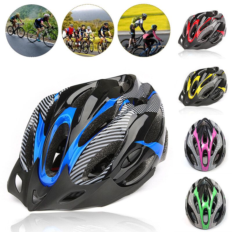 Protective Adult Road Cycling Safety Helmets MTB Mountain Bike Bicycle Cycle 5 Colors Green Black