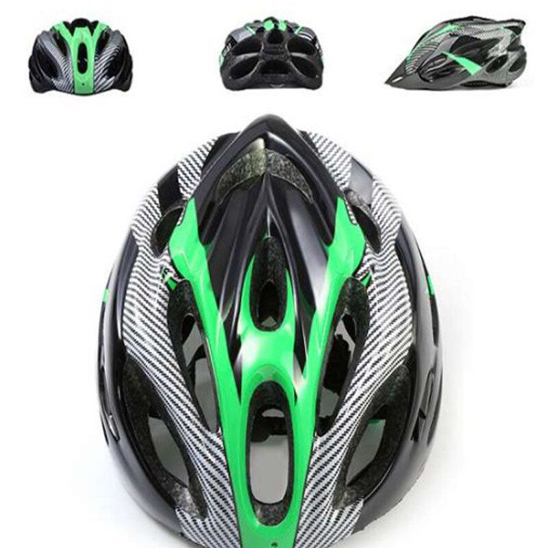 Protective Adult Road Cycling Safety Helmets MTB Mountain Bike Bicycle Cycle 5 Colors Green Black