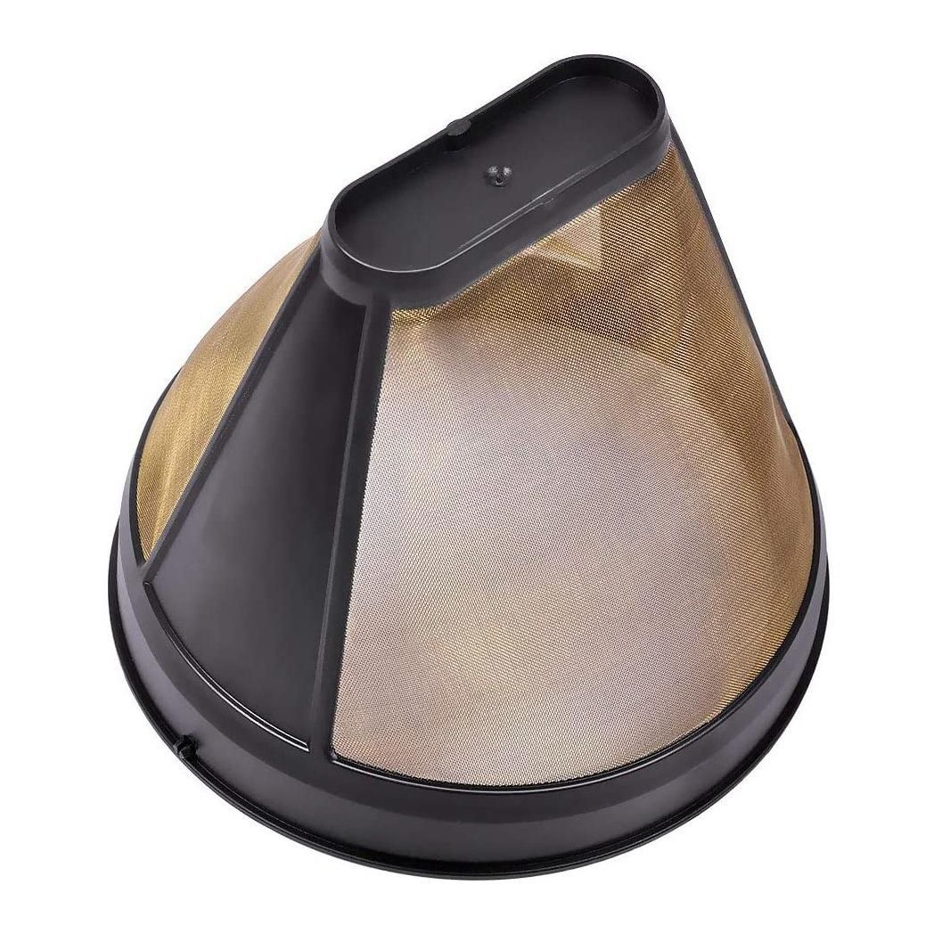 2 Pcs Reusable Cone Style Coffee Filter for Machines and