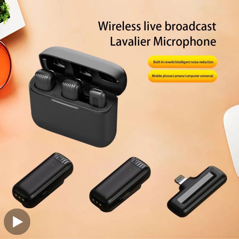 Buttonhole Lavalier Mic Wireless Lapel Bluetooth Microphone For IPhone Android Phone Cell Mobile Mini Micro Tiny Tie Mikrofon