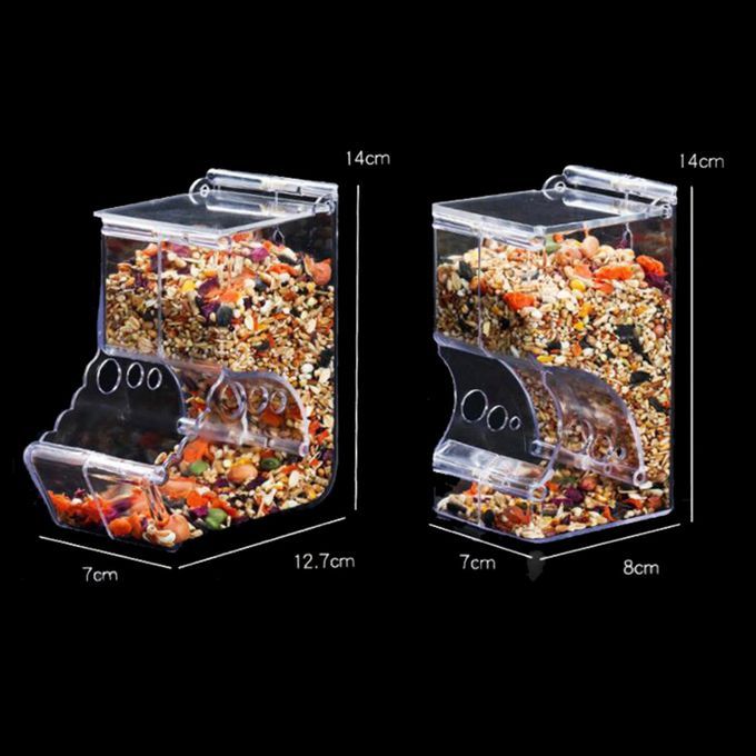 Automatic Hamster Feeder Food Dispenser Dish Bowl Guinea Pig Rabbit A