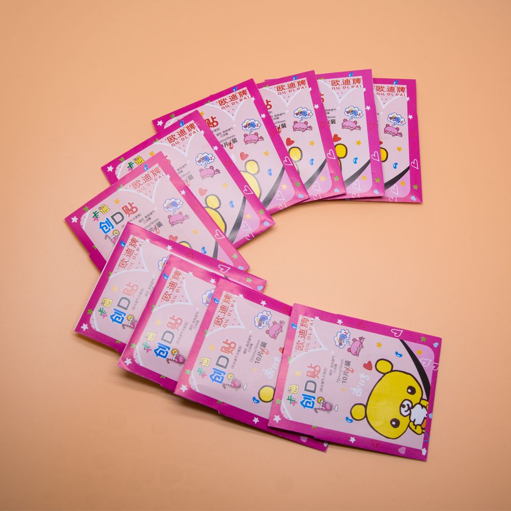 Hemostasis Medical Adhesive Strips Aid First Stickers Aid Band Z722 Dressings Sterile Cartoon Bandage Plaster 50Pcs Wound Cute