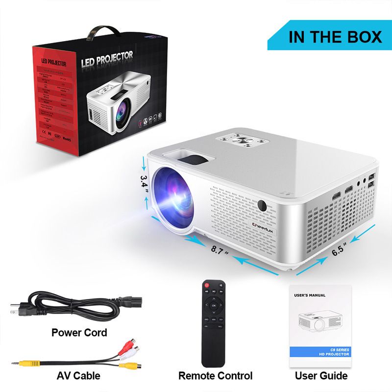 HD WiFi Projector LED Home Theater