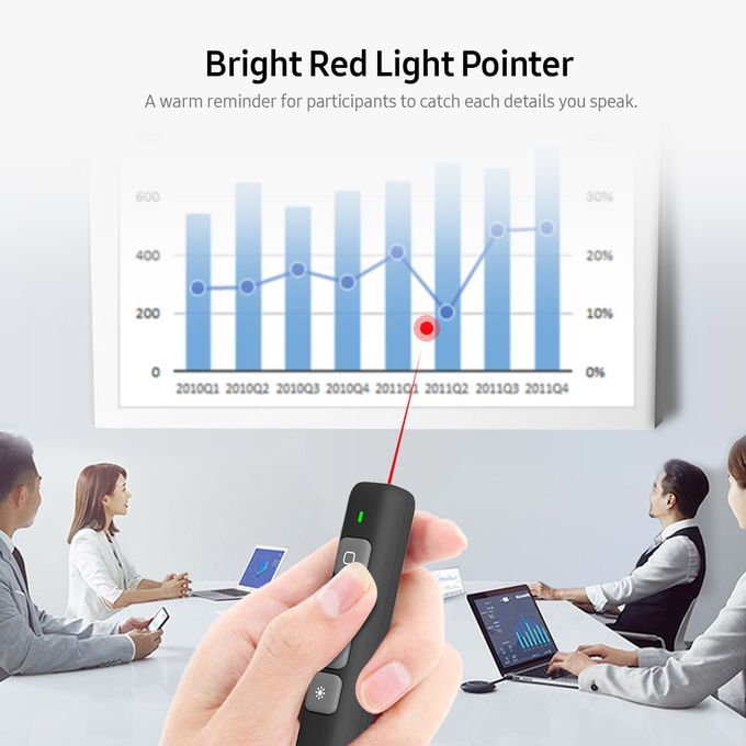 2.4GHz Wireless Presenter Remote Pointer Presentation