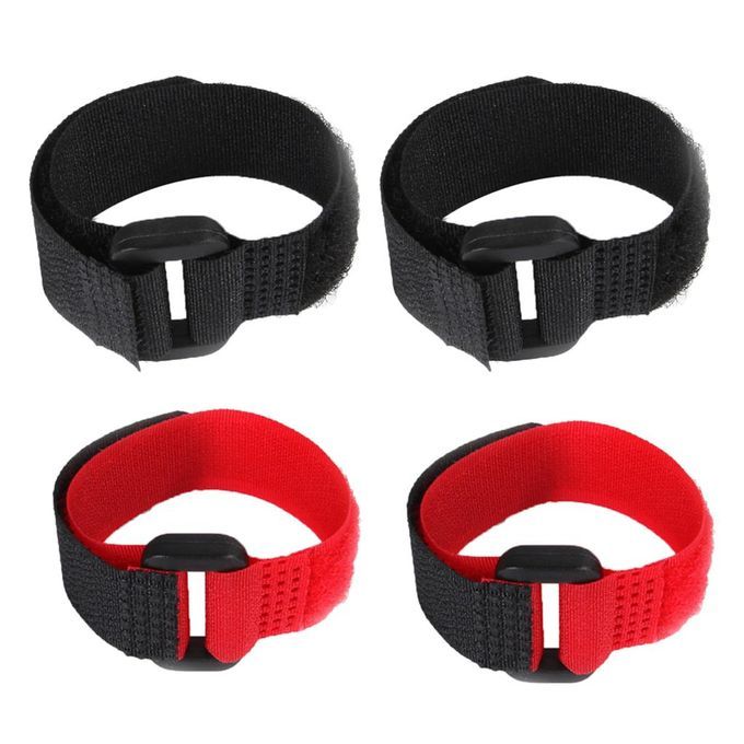 18pcs No-Crow Rooster Collar No Crow Noise Neck Belt For Chicken Red