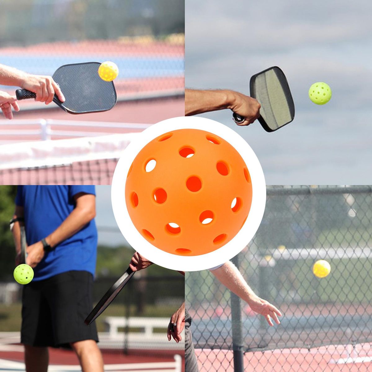Practice Toy Ball Outdoor Courts Competition Ball Orange