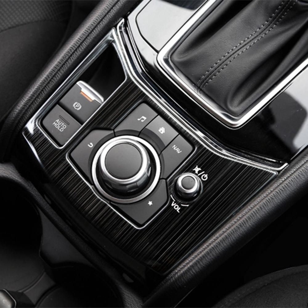 1 Set Car Gear Shift Console Panel Cover Trim Cup Holder