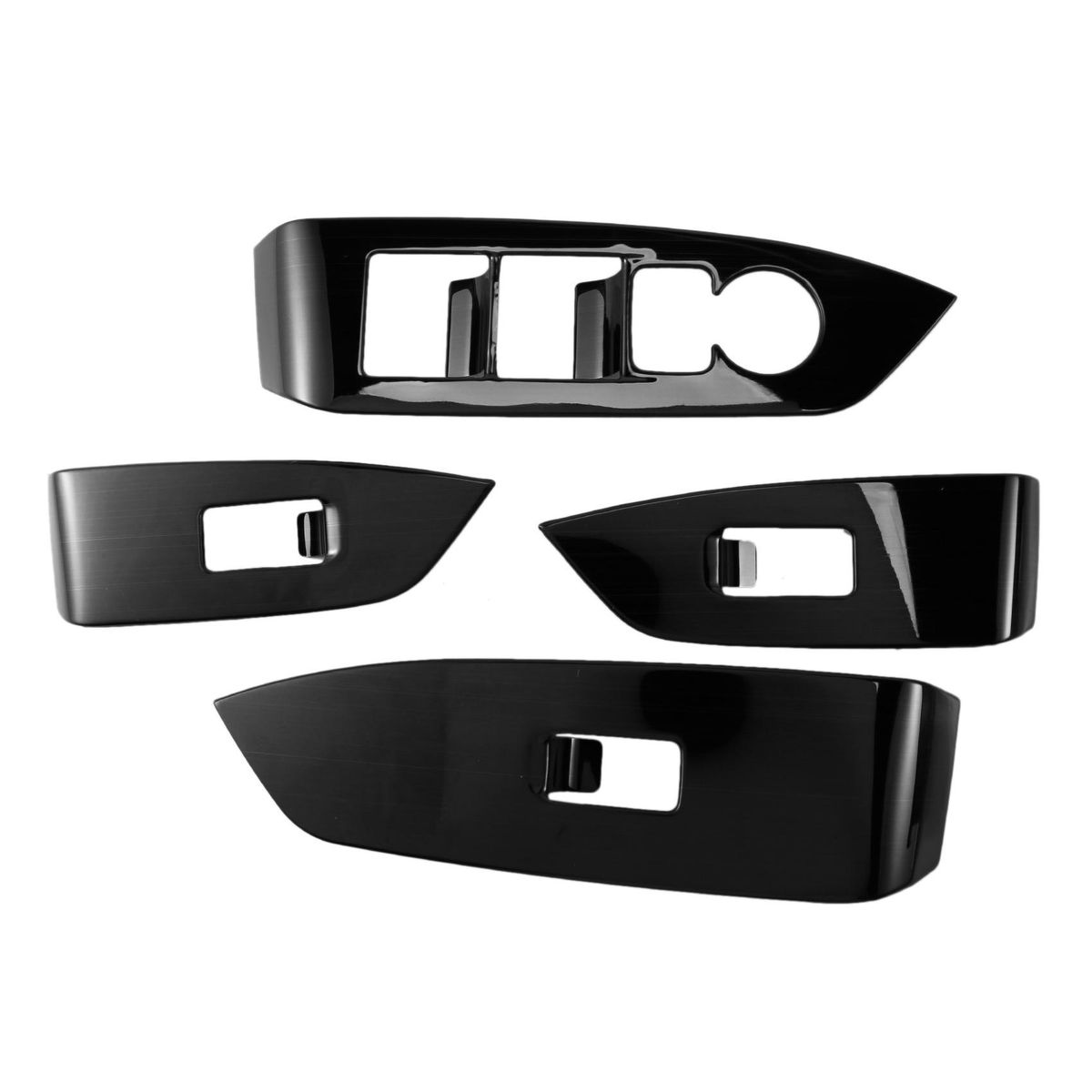 1 Set Car Gear Shift Console Panel Cover Trim Cup Holder