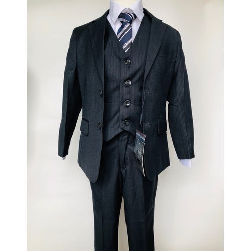 Boy's Suits Set 5 In 1 Kids Shirt+trouser+jacket+coat +tie