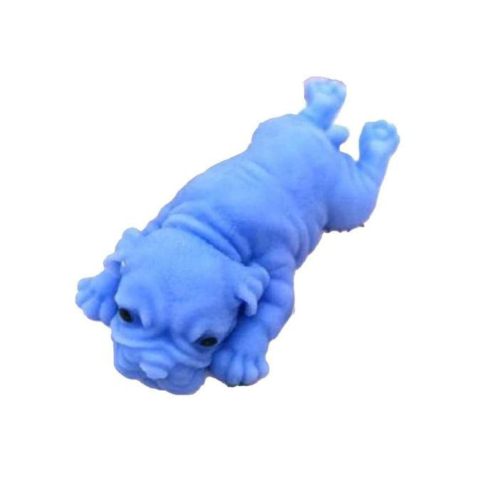 Anime Squishy Dogs Toys Stress Party De Ompression  Reative  Ulation Puzzle-blue-14cm