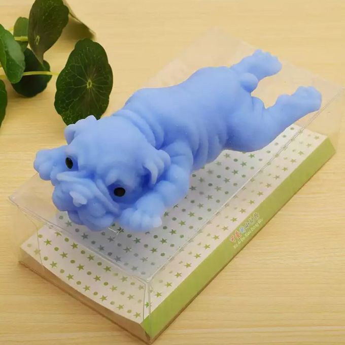 Anime Squishy Dogs Toys Stress Party De Ompression  Reative  Ulation Puzzle-blue-14cm