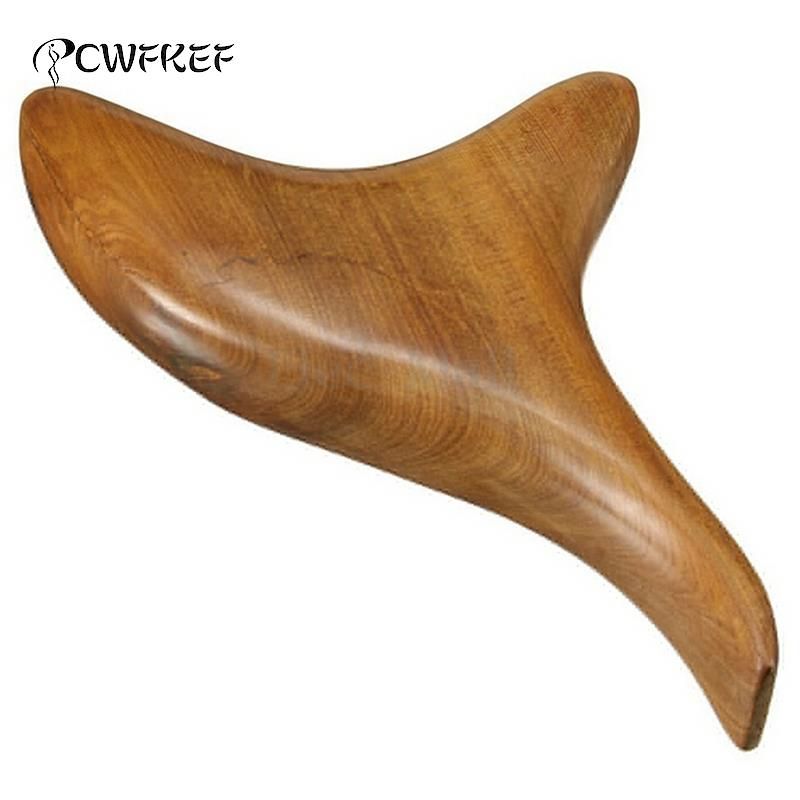 SPA Wooden Triangle Relax Tool Reflexology Blood Therapy Wood Neck Body Circulation Massager Trigeminal Fragrant