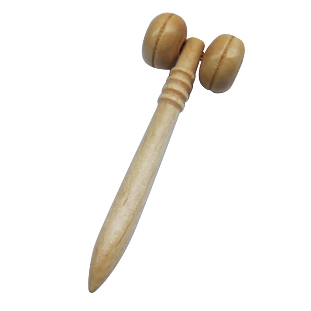 SPA Wooden Triangle Relax Tool Reflexology Blood Therapy Wood Neck Body Circulation Massager Trigeminal Fragrant
