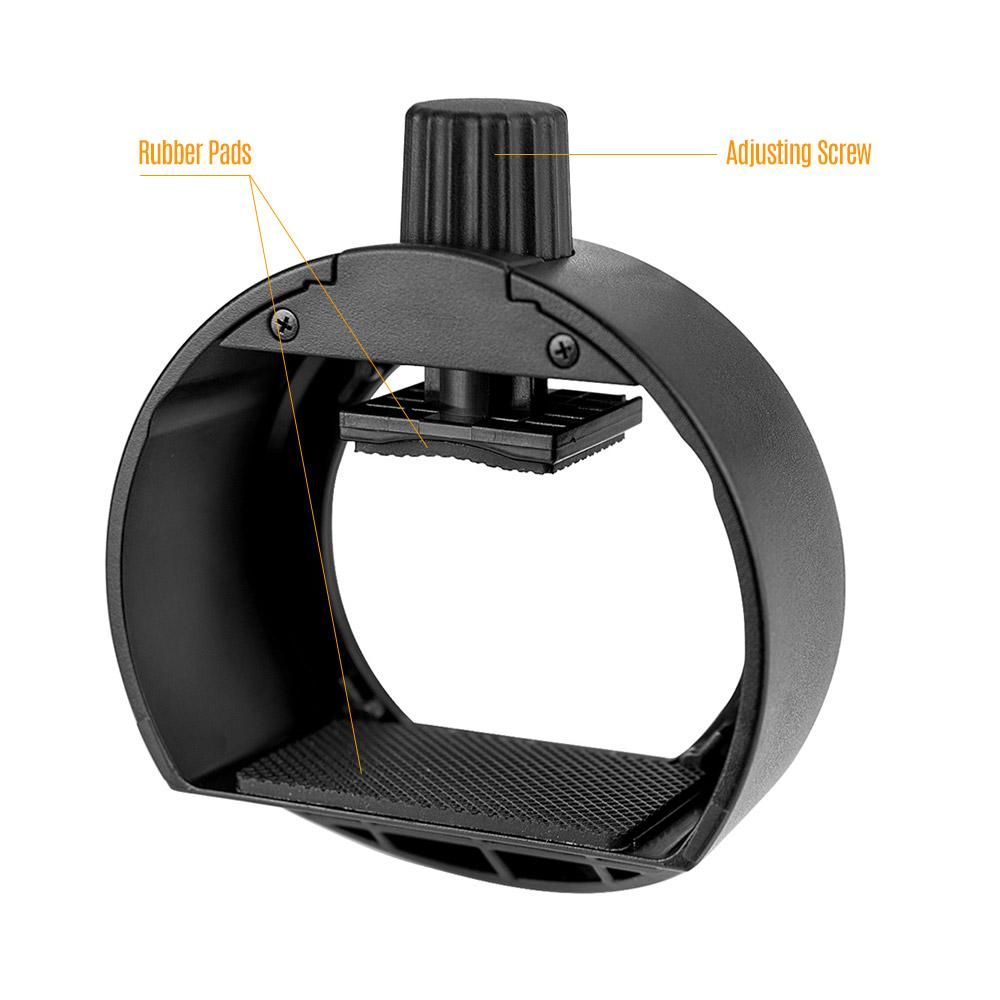 Godox S-R1 On-Camera Flash Speedlite Round Shape Adapter Ring Mount for Godox V860II V850II TT685 TT600 Series Flash for installing Godox AK-R1 Round Head Accessories