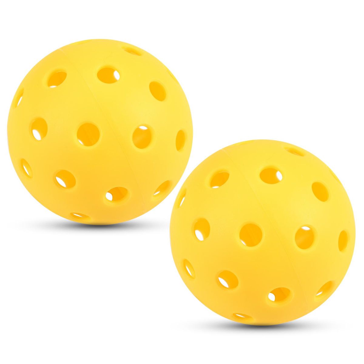 Wood Pickleball Paddle Set Light Weight Pickleball Paddles with Carry Bag Pickleball Rackets with Ergonomic Cushion Grip  2 Pickleball Paddles and 2 Balls