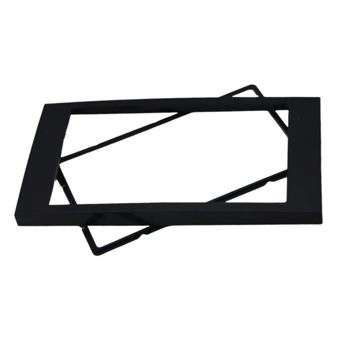 2 Din Car Stereo Panel Trim Black Frame Kit For Ford Focus II C-Max S