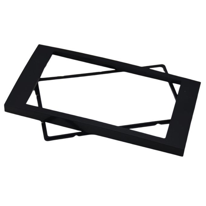 2 Din Car Stereo Panel Trim Black Frame Kit For Ford Focus II C-Max S