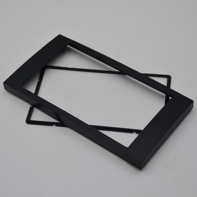 2 Din Car Stereo Panel Trim Black Frame Kit For Ford Focus II C-Max S