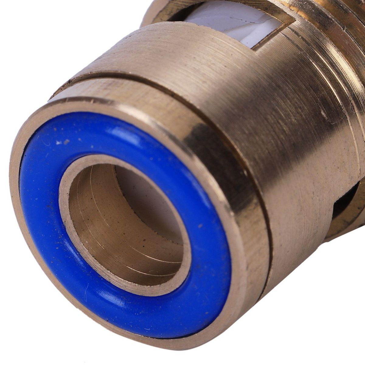 1 pcs Repment Brass ceramic disc tap valve insert gland