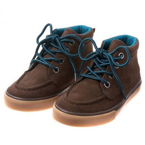 Chestnut Brown Lace Up Boots