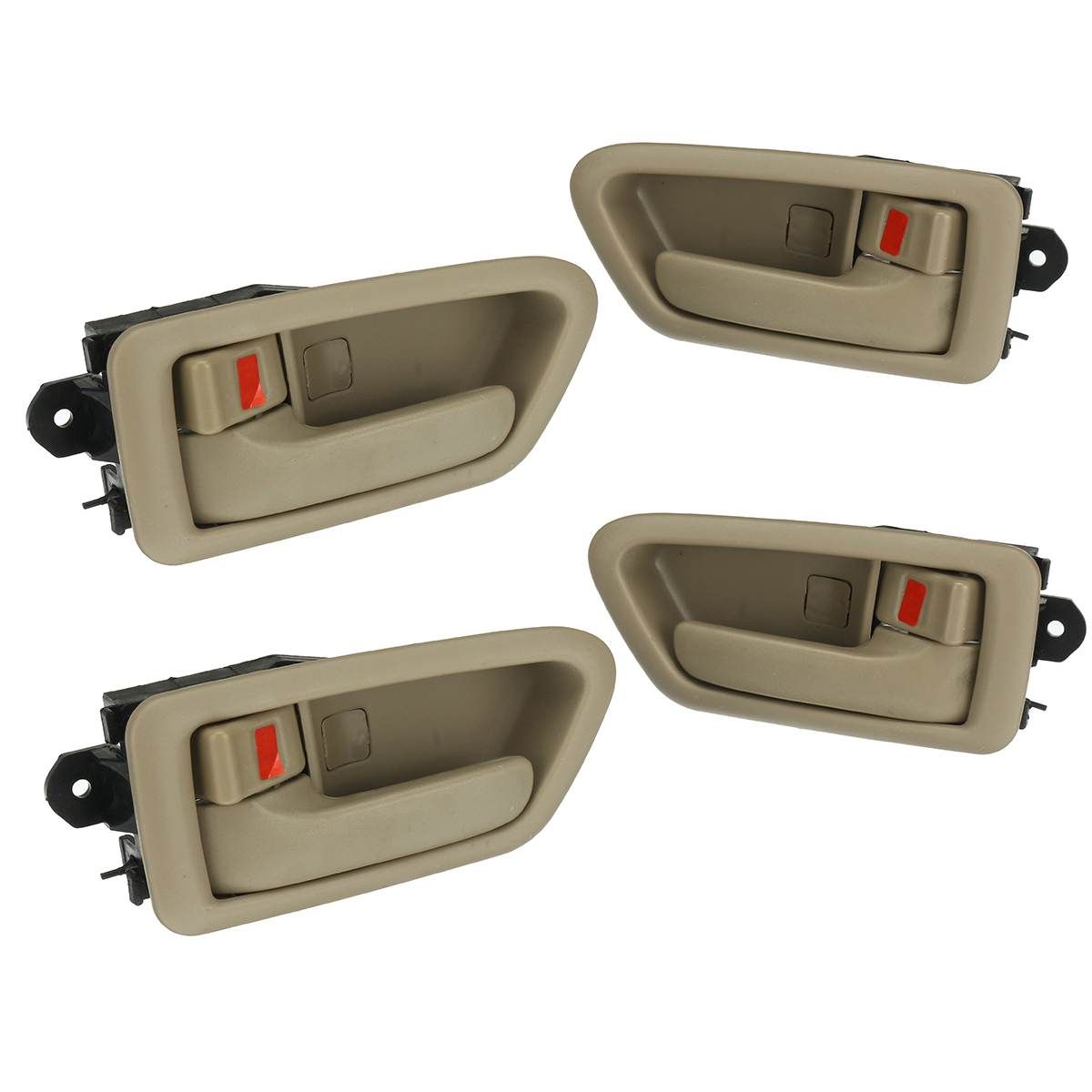 4PCS Beige Inside Interior Door Handle For Toyota Camry