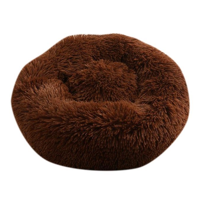 Pet Dog Sleeping Bed Indoor Pet Round Mat Winter Comfortable Coffee