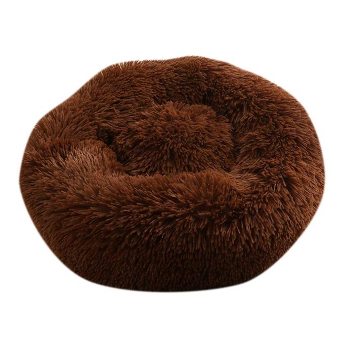 Pet Dog Sleeping Bed Indoor Pet Round Mat Winter Comfortable Coffee