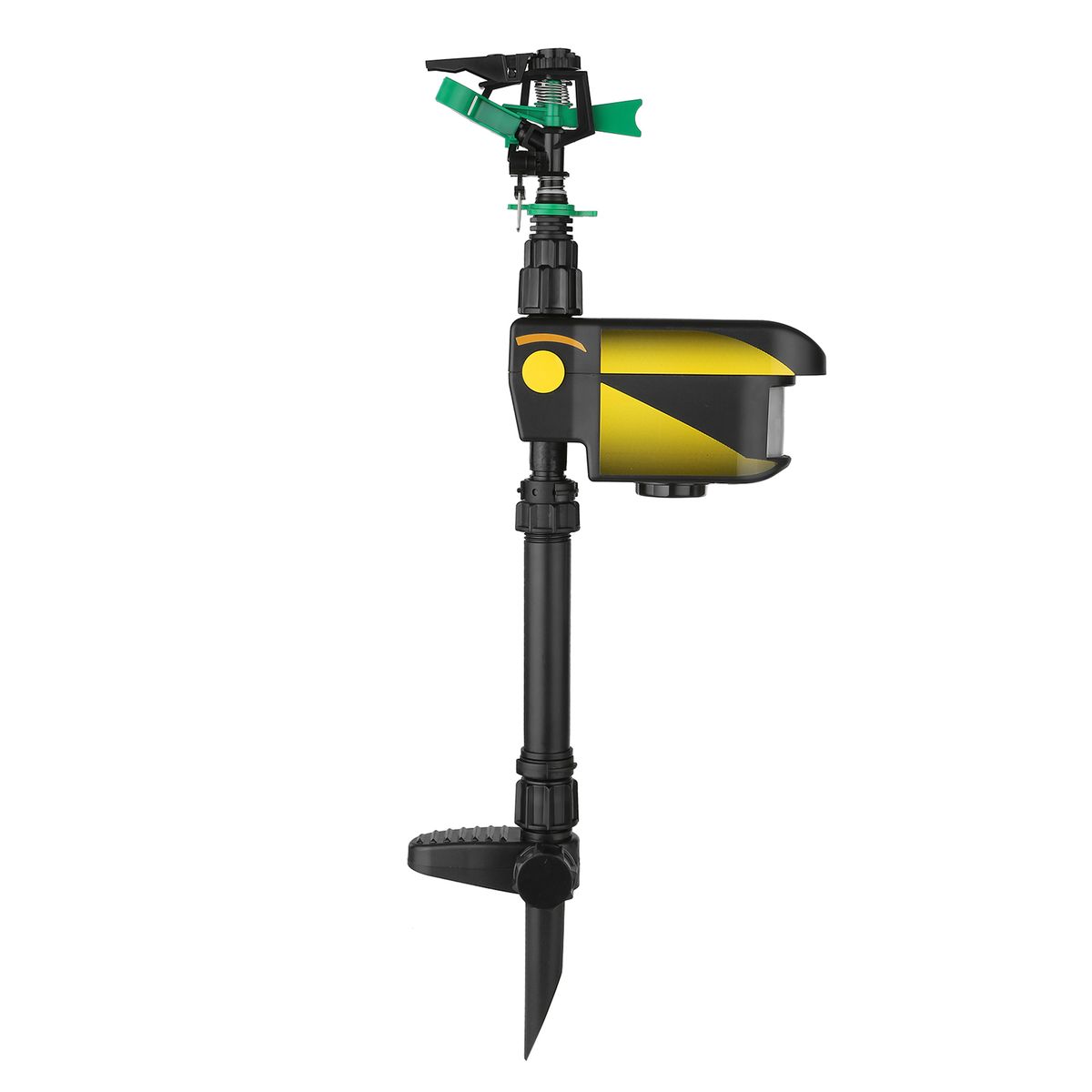 Solar Power Motion-Activated Sprinkler Animal Repeller With