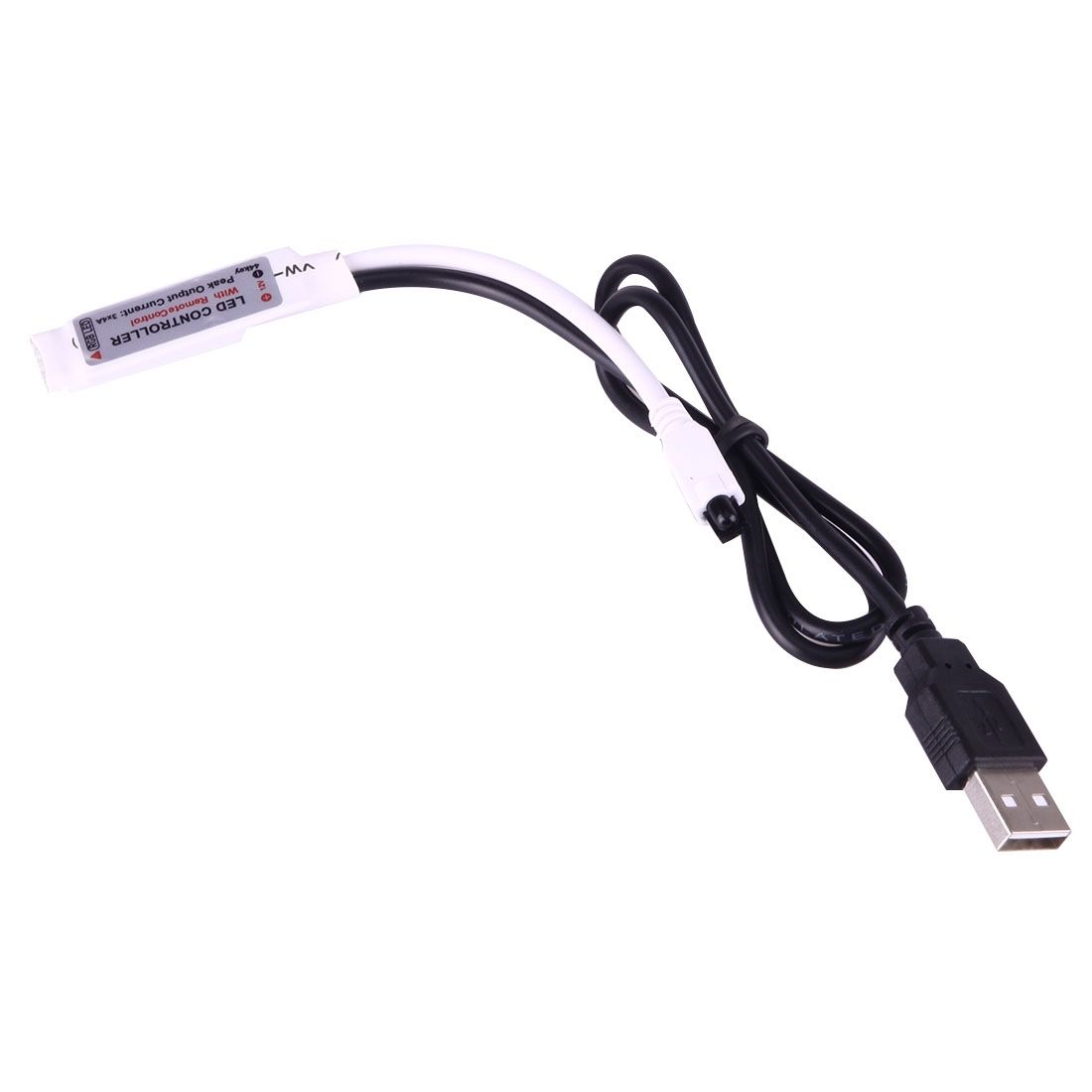 4 X 50cm USB TV Epoxy Rope Light, Wide: 10mm, 3W IP65 Waterproof 30 LEDs SMD 5050 With 44-keys Remote Controller(Colorful Light)