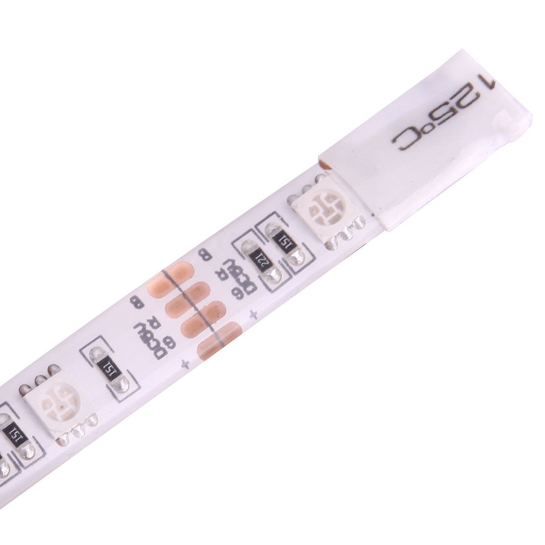 4 X 50cm USB TV Epoxy Rope Light, Wide: 10mm, 3W IP65 Waterproof 30 LEDs SMD 5050 With 44-keys Remote Controller(Colorful Light)