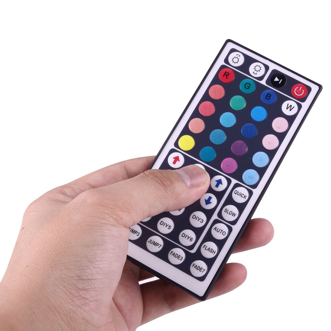 4 X 50cm USB TV Epoxy Rope Light, Wide: 10mm, 3W IP65 Waterproof 30 LEDs SMD 5050 With 44-keys Remote Controller(Colorful Light)