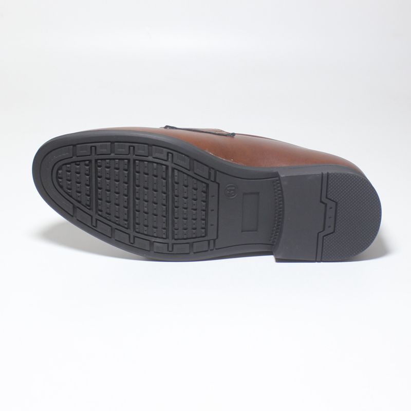 Boy Dress Shoes 2023 New Kids Formal Shoes-Brown
