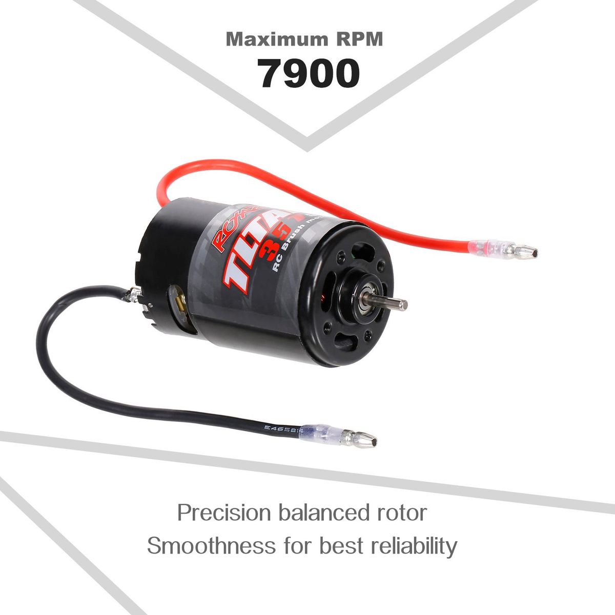 550 35T Brushed Motor for RC 1/10 Axial SCX10 RC4WD D90 Crawler Climbing Tamiya Tractor Truck Trailer RC Car