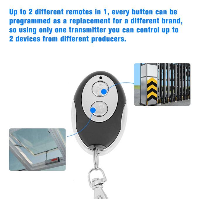 433MHz Universal Automatic Cloning Remote Control Copy