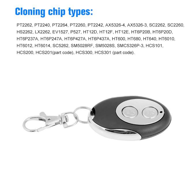 433MHz Universal Automatic Cloning Remote Control Copy