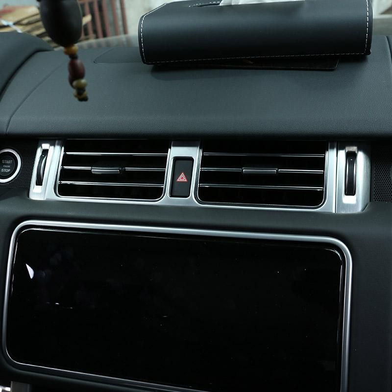 For Land Rover Range Rover Vogue L405 2018- Car Refit Central Control Air Conditioning Vent Frame Sticker Car Accessories