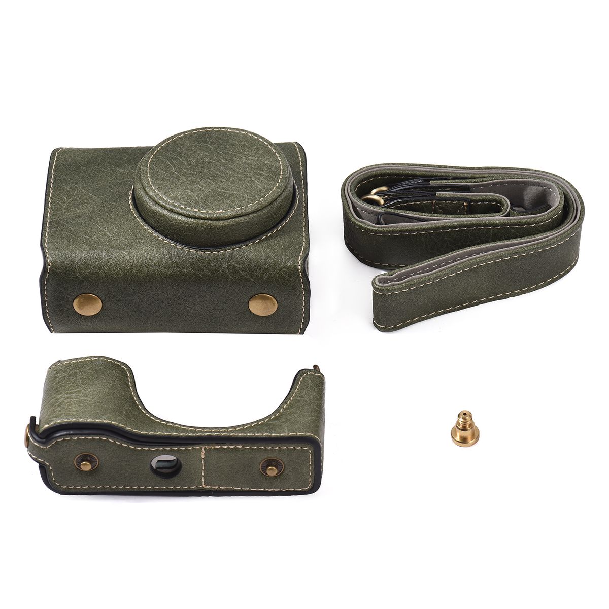 Portable Camera Case Synthetic Leather Camera Carry Bag