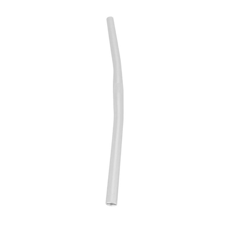 Alloy Fixed Gear Bicycle Cycling Straight Fixie Bike Straight Bar Handlebar Color:Silver