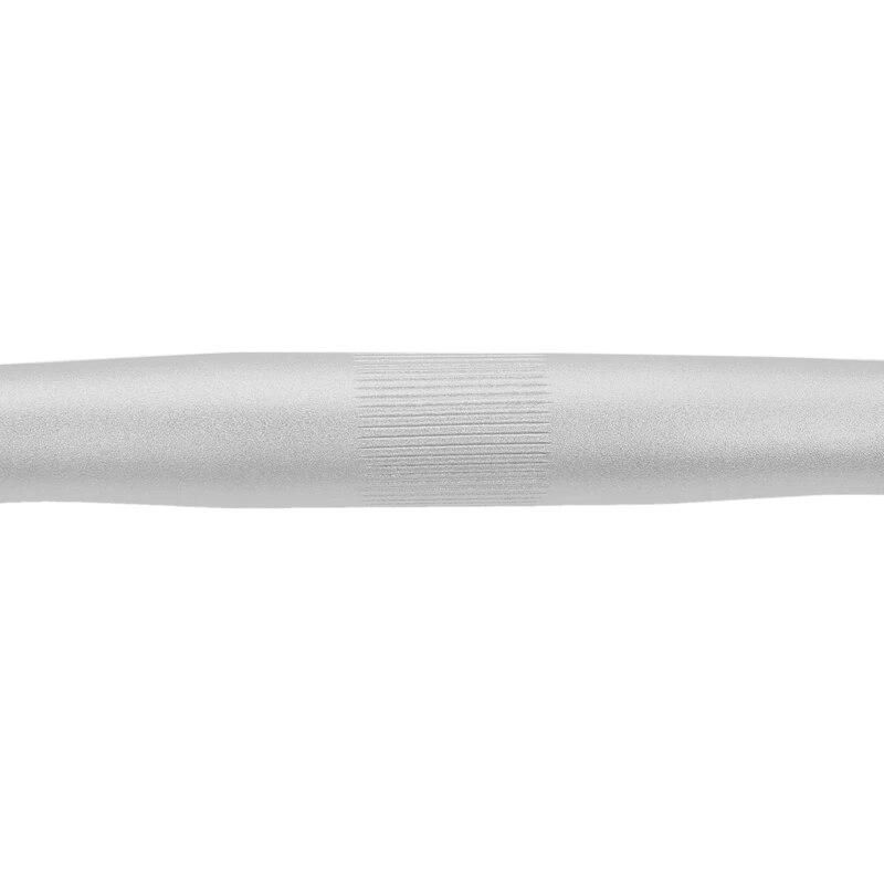 Alloy Fixed Gear Bicycle Cycling Straight Fixie Bike Straight Bar Handlebar Color:Silver