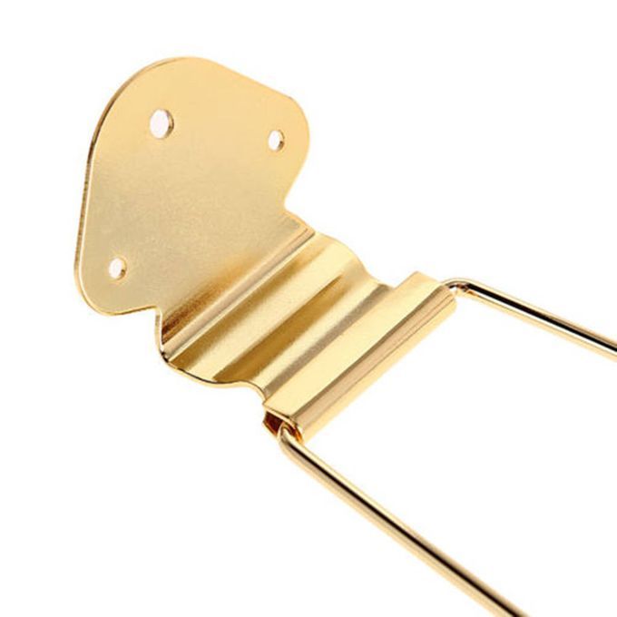 Hollow Semi-hollow Jazz Guitar Tailpiece Birdge For Guitar Golden